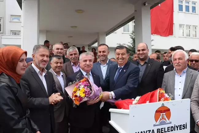 Murat İkiz, Havza Belediye Başkanı olarak göreve başladı