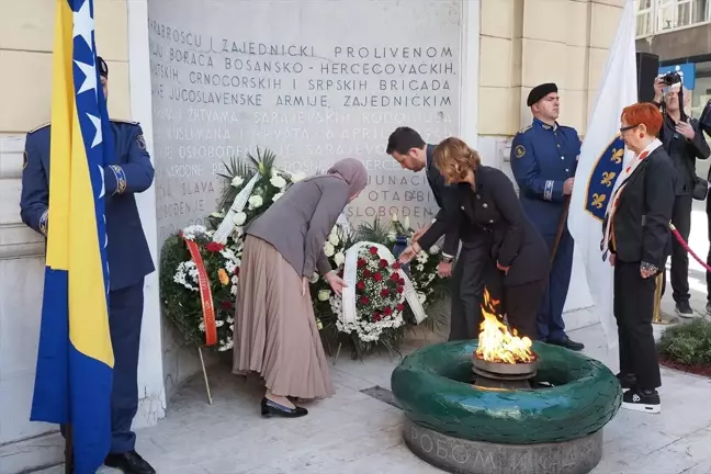 Saraybosna Şehir Günü'nde kentin savunması için canlarını feda edenler anıldı