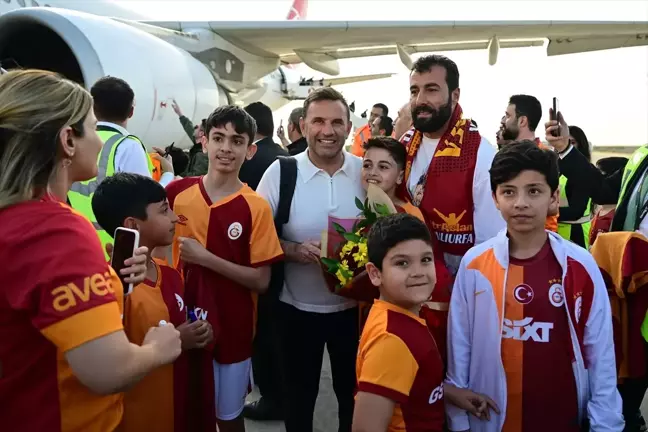 Galatasaray, Şanlıurfa'ya geldi