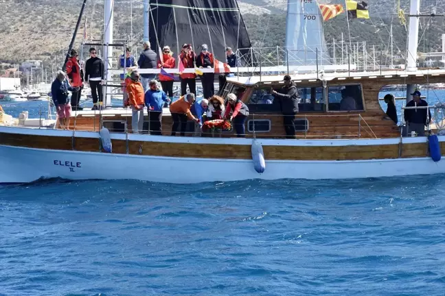 Bodrum Açık Deniz Yelken Kulübü Kış Trofesi'nin 5. ayak yarışları başladı