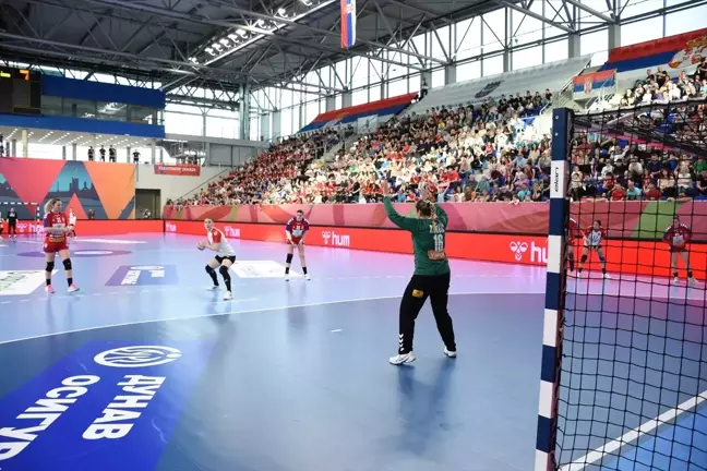 A Milli Kadın Hentbol Takımı, Sırbistan'a mağlup oldu