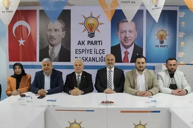 Giresun Espiye'de Bayramlaşma Töreni Düzenlendi