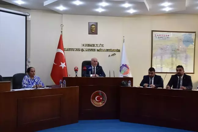 Karabük İl Genel Meclisi Başkanlığı'na Ahmet Sözen seçildi