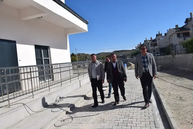 Karapınar'da TOBB tarafından yaptırılan okul inşaatı tamamlanmak üzere