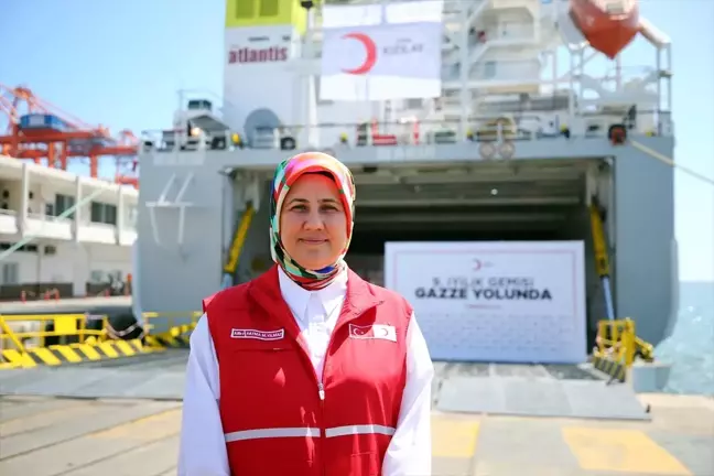 Türk Kızılayı, Gazze'ye gönderilen yardımları barkod sistemiyle takip ediyor
