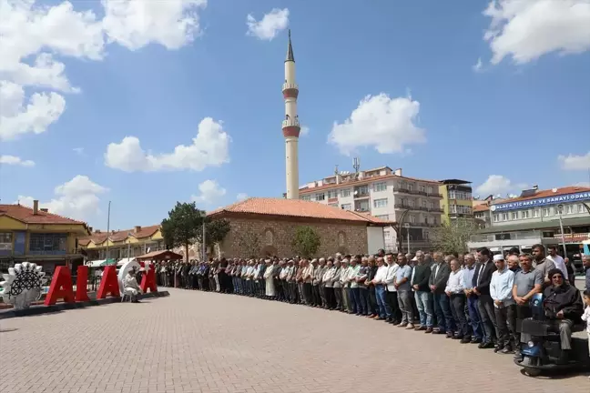 Çorum'un Alaca ilçesinde yağmur duası edildi