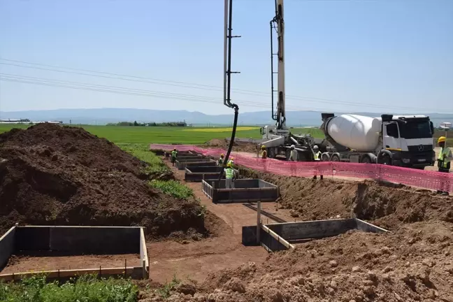 Batman'da Gıdacılar Toplu İşyeri Yapı Kooperatifi'nin Temeli Atıldı