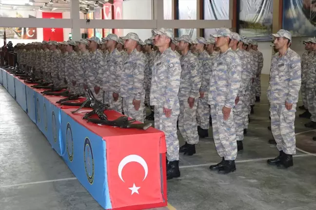 Kütahya Hava Er Eğitim Tugay Komutanlığı'nda Sözleşmeli Erler Yemin Töreni