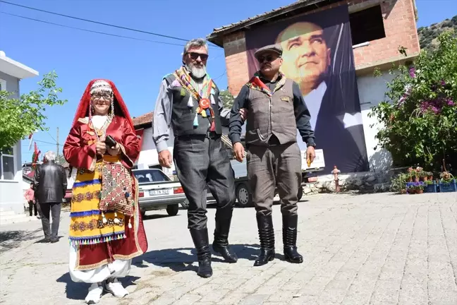Aydın'da Yörük düğünü gerçekleştirildi
