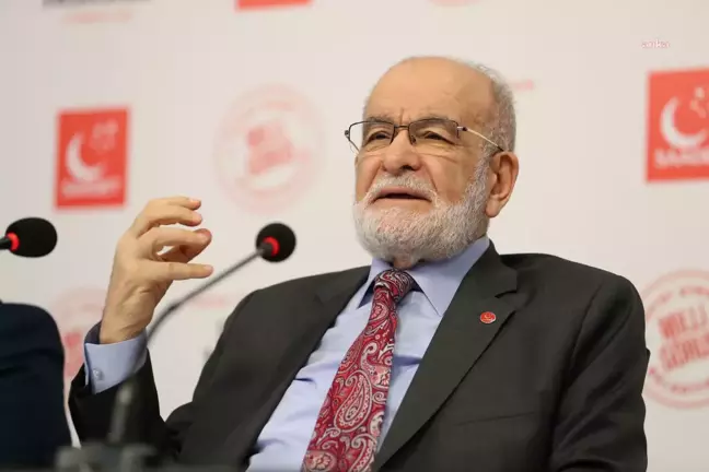 Saadet Partisi Genel Başkanı Temel Karamollaoğlu 23 Nisan Ulusal Egemenlik ve Çocuk Bayramı'nı kutladı