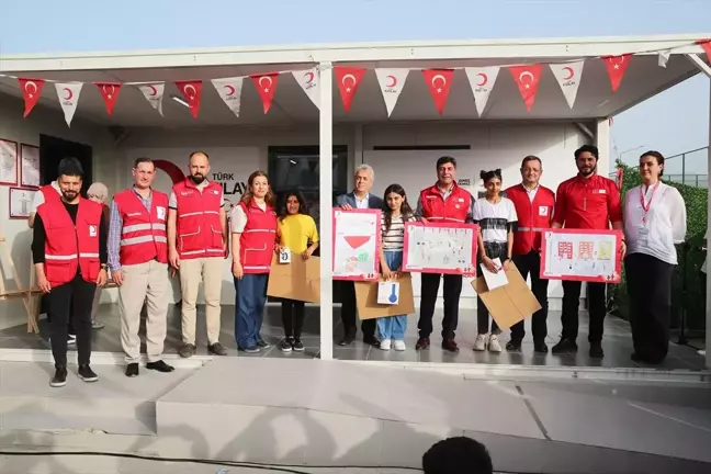 Kızılay, Antakya'da depremzede çocuklara etkinlik düzenledi