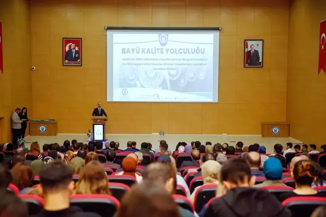 Bayburt Üniversitesi ISO 9001: 2015 Kalite Yönetim Sistemi Belgesi Aldı