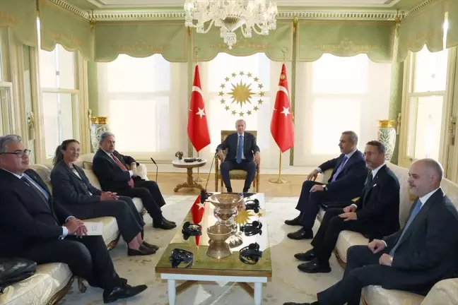 Cumhurbaşkanı Erdoğan, Yeni Zelanda Başbakan Yardımcısı ve Dışişleri Bakanı'nı kabul etti