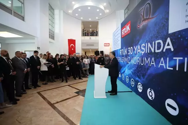 RTÜK'ün 30. yıl dönümü resepsiyonu düzenlendi