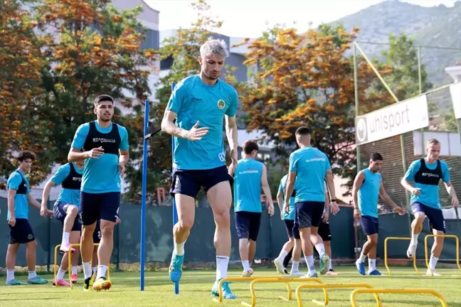 Corendon Alanyaspor, MKE Ankaragücü maçı için hazırlıklarını sürdürdü
