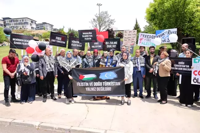 Hasan Kalyoncu Üniversitesi Gazze'ye Destek İçin Sessiz Yürüyüş Gerçekleştirdi