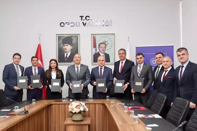 Ordu'da DOKAP tarafından desteklenecek 11 proje için protokol imzalandı