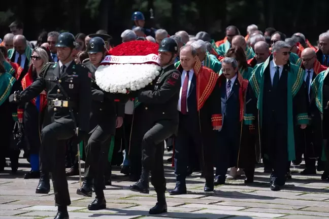 Yargıtay Başkanı Ömer Kerkez Anıtkabir'i Ziyaret Etti