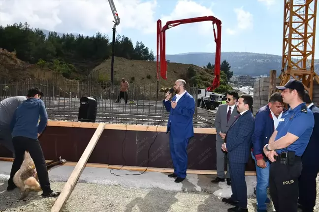 Belen ilçesinde hükümet konağı için temel atma töreni düzenlendi