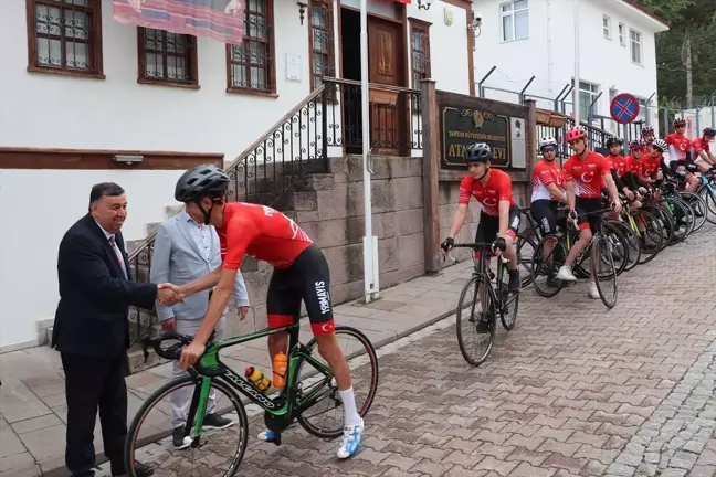 Samsun'dan Ankara'ya Bisiklet Turu Başladı