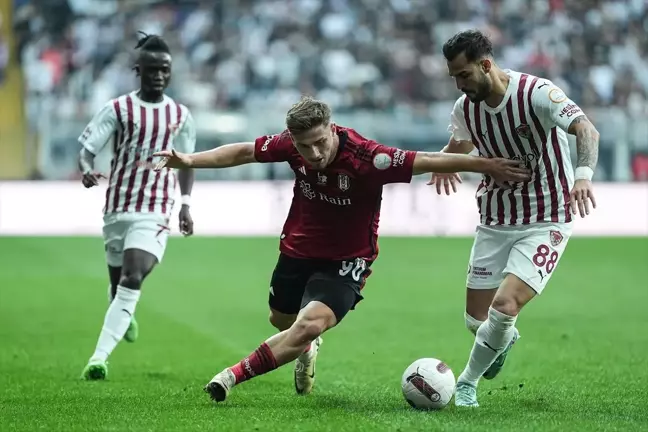 Beşiktaş - Hatayspor maçından kareler #9917