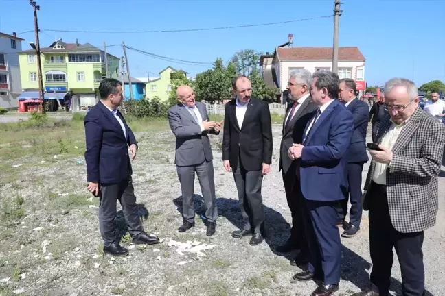 Samsun'un Terme ilçesinde yapılacak projeler için inceleme yapıldı