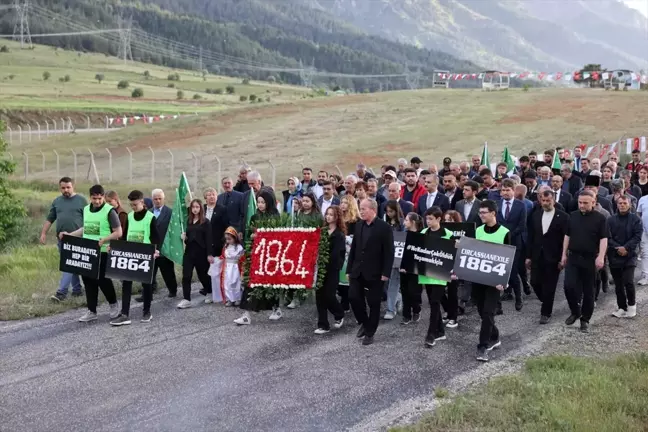 Göksun'da Çerkes sürgünü anma programı düzenlendi