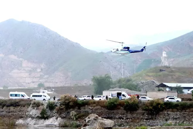 İranlı yetkililer helikopter enkazını İHA'larla buldu