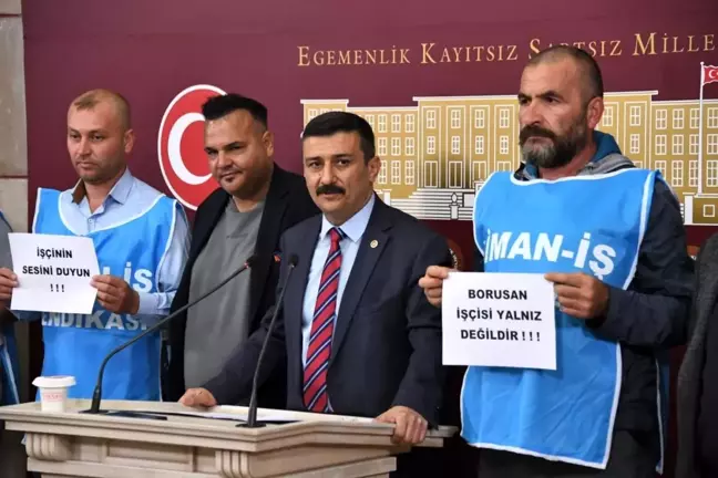 İYİ Parti Milletvekili Türkoğlu, Borusan Liman'daki işten çıkarmaları Meclis'e taşıdı
