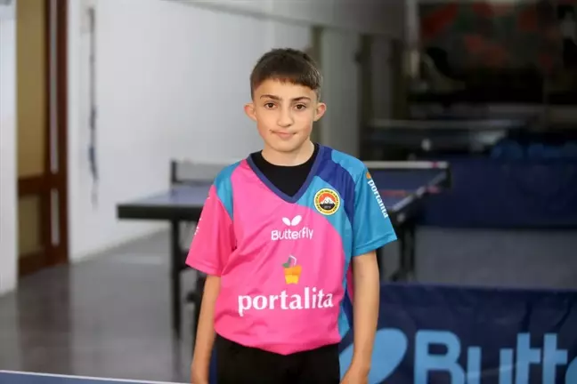 Para masa tenisinde 2 yılda 2 Türkiye şampiyonluğu elde eden Mert Çalışkan, milli takıma girmeyi hedefliyor