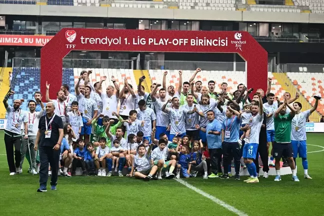 Bodrum FK, Sakaryaspor'u yenerek Süper Lig'e çıktı