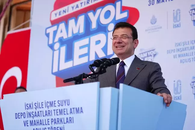 İBB Şile'de içme suyu depo inşaatları temel atma töreni düzenledi