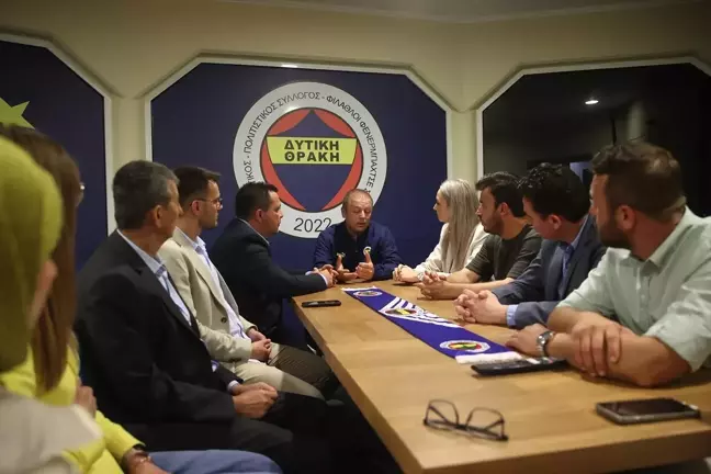 Batı Trakya Fenerbahçe Taraftarları Derneği Ziyaret Edildi