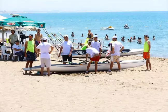 Manavgat'ta Deniz Küreği Türkiye Kupası tamamlandı