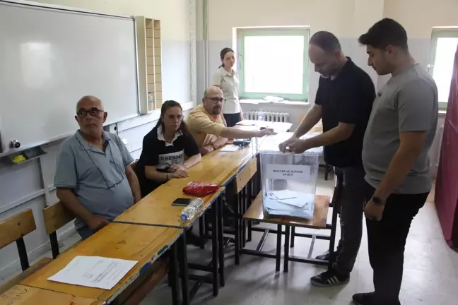 Edirne Umurbey Mahallesi'nde Muhtarlık Seçimi Yeniden Yapıldı