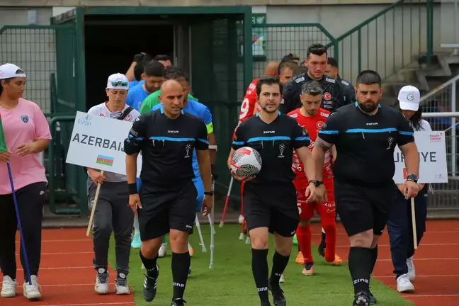 Ampute Milli Futbol Takımı, Azerbaycan'ı 12-1 Mağlup Etti