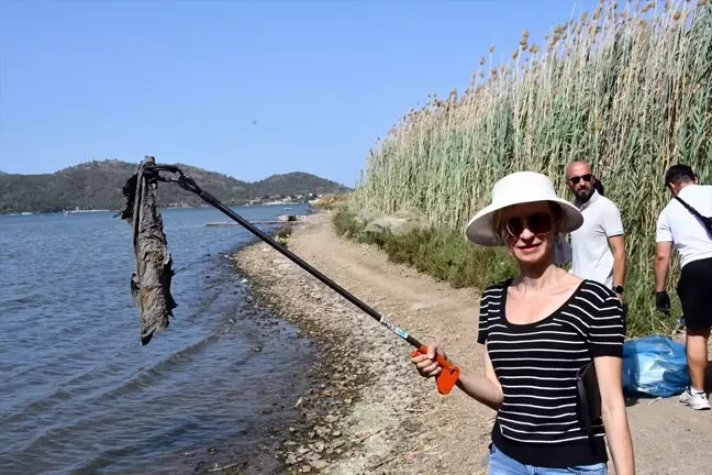 Fethiye Kuş Cenneti'nde Çevre Temizliği Yapıldı