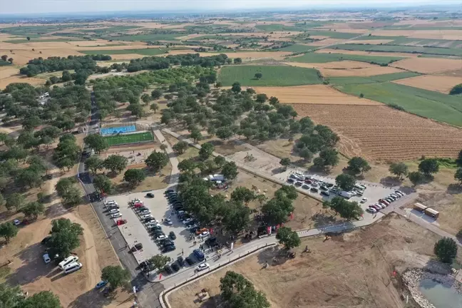 Edirne'de 300 Dönümlük Musabeyli Korusu Mesire Alanı Hizmete Girdi