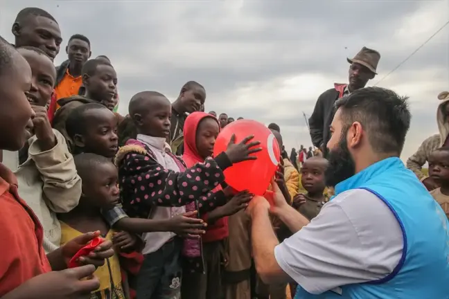 TDV, Burundi'de kurban kesimi ve dağıtımına başladı