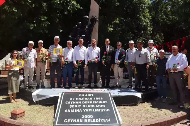 Ceyhan Depremi Kurbanları Törenle Anıldı