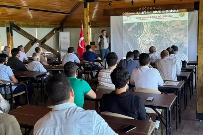 Düzce'de İmam Hatiplere Yangın Eğitimi Verildi