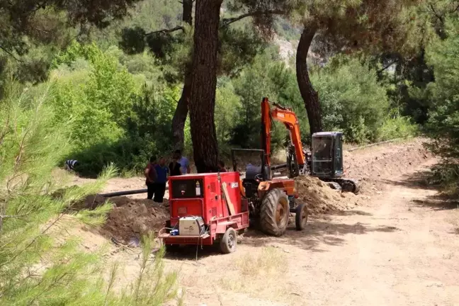 MASKİ, Gölmarmara'da içme suyu terfi hattını yeniliyor