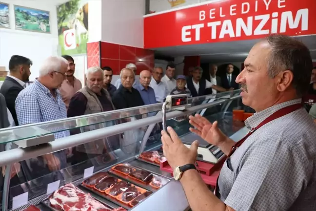 Alaca Belediyesi Et Tanzim Mağazası Açıldı