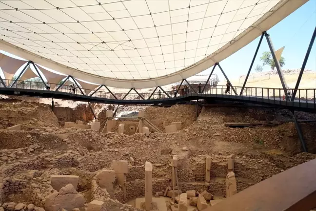 UNESCO listesindeki Göbeklitepe'yi, 6 yılda 2 milyon 800 bin kişi gezdi