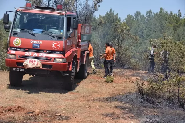 Uşak'ta Orman Yangını Kontrol Altına Alındı