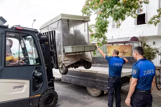 Adalar Belediyesi, Şartları Taşımayan Akülü Araçları Toplamaya Başladı