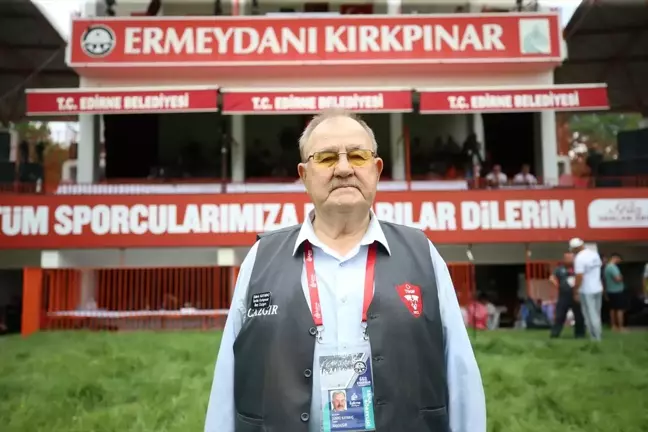 Kırkpınar Yağlı Güreşleri'nin başcazgırı Şükrü Kayabaş veda ediyor