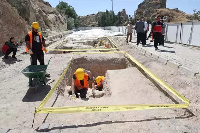 Göreme Açık Hava Müzesi Kazı Çalışmalarında Nekropol Bulundu