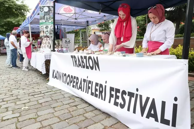 Trabzon'da Kadın Kooperatifleri Festivali düzenlendi