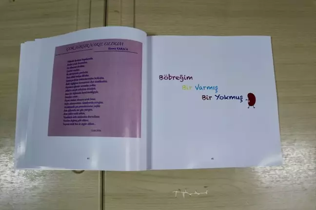 Böbrek Hastalarının Eserlerinden Oluşan Kitap Yayımlandı